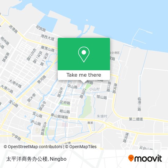 太平洋商务办公楼 map