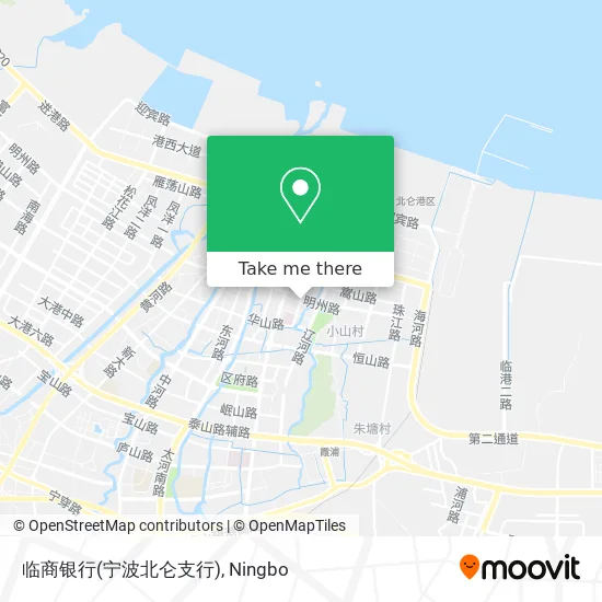 临商银行(宁波北仑支行) map