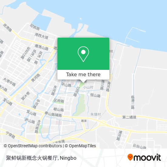 聚鲜锅新概念火锅餐厅 map