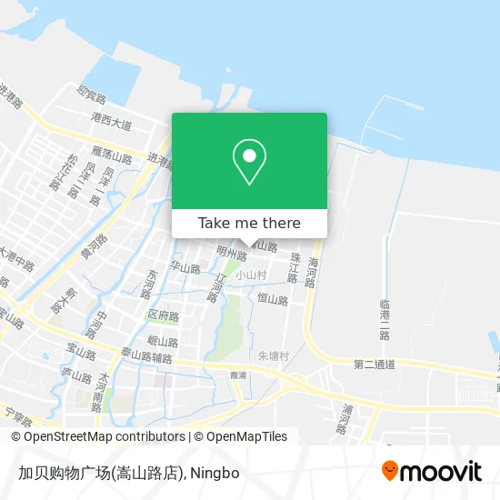 加贝购物广场(嵩山路店) map