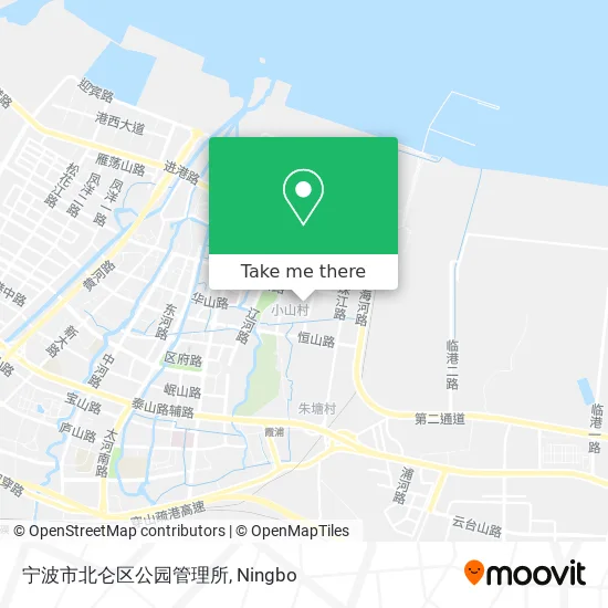 宁波市北仑区公园管理所 map