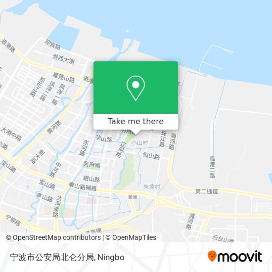 宁波市公安局北仑分局 map