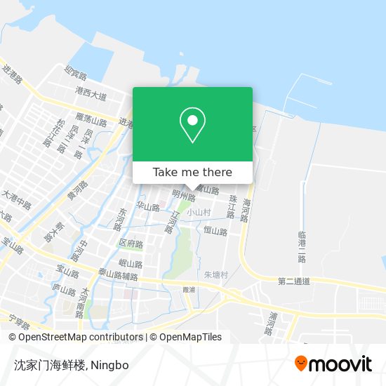 沈家门海鲜楼 map