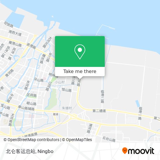 北仑客运总站 map