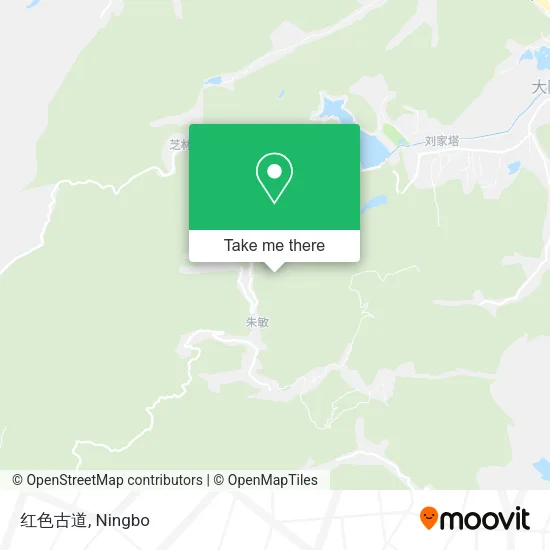 红色古道 map