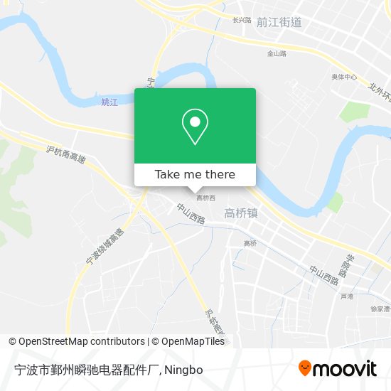 宁波市鄞州瞬驰电器配件厂 map