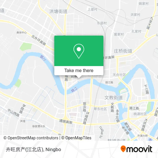 卉旺房产(江北店) map