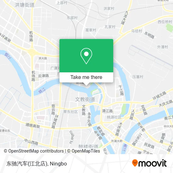 东驰汽车(江北店) map