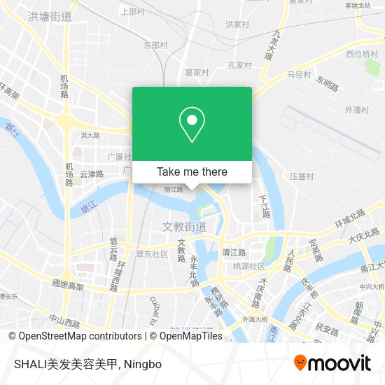 SHALI美发美容美甲 map