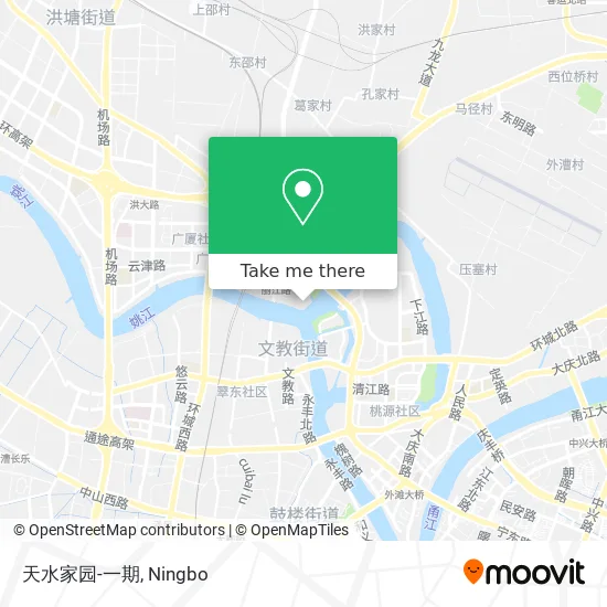 天水家园-一期 map