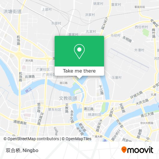 双合桥 map