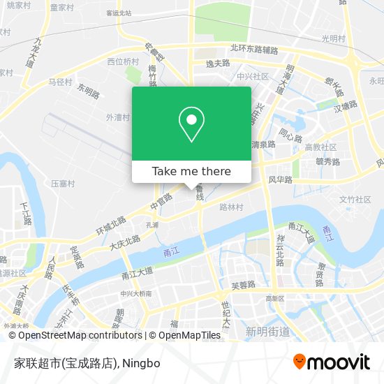 家联超市(宝成路店) map