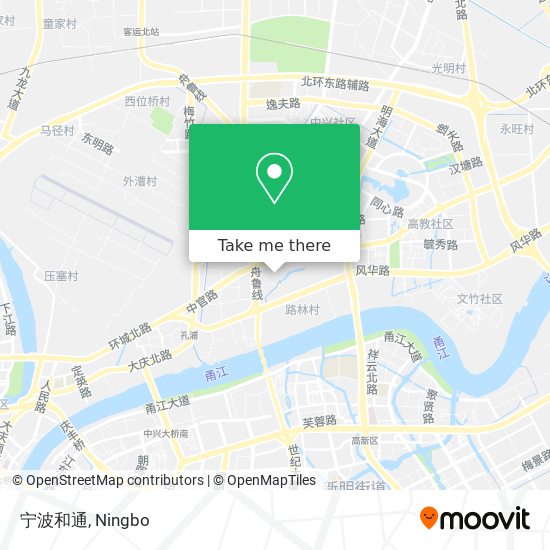 宁波和通 map