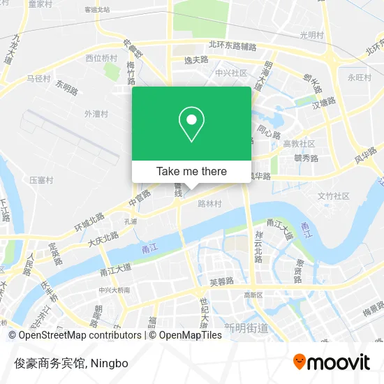 俊豪商务宾馆 map