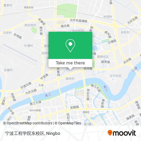 宁波工程学院东校区 map