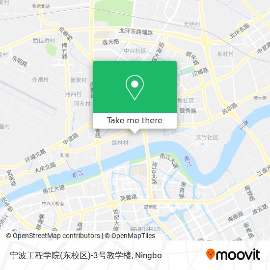 宁波工程学院(东校区)-3号教学楼 map