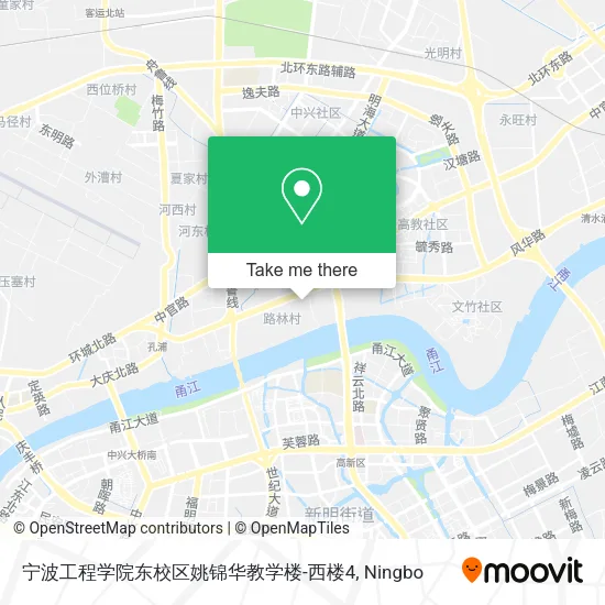 宁波工程学院东校区姚锦华教学楼-西楼4 map