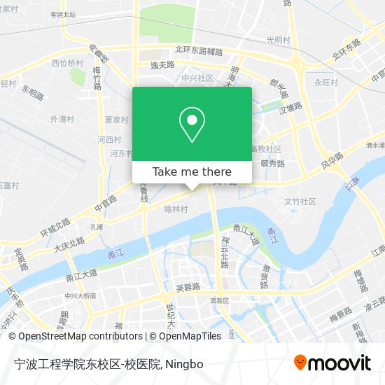 宁波工程学院东校区-校医院 map