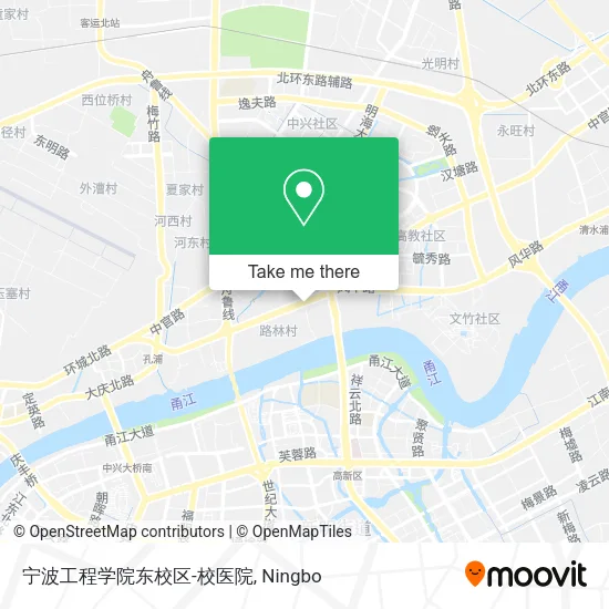 宁波工程学院东校区-校医院 map