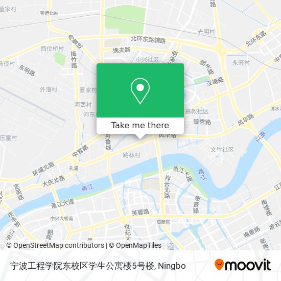 宁波工程学院东校区学生公寓楼5号楼 map