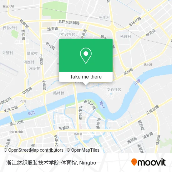 浙江纺织服装技术学院-体育馆 map