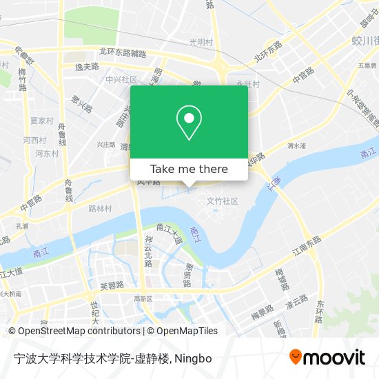 宁波大学科学技术学院-虚静楼 map