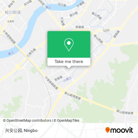 兴安公园 map