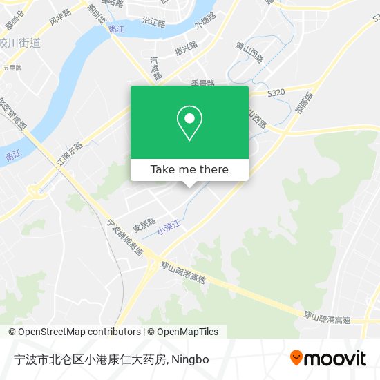 宁波市北仑区小港康仁大药房 map