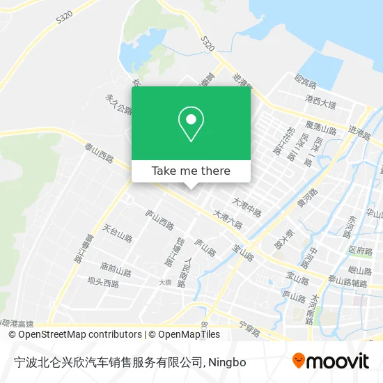 宁波北仑兴欣汽车销售服务有限公司 map