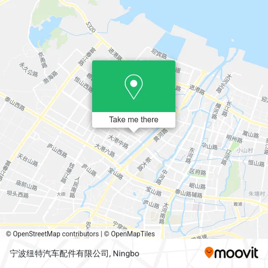 宁波纽特汽车配件有限公司 map