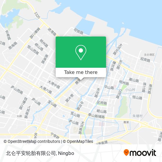 北仑平安轮胎有限公司 map