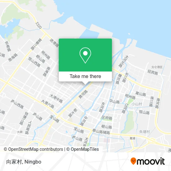 向家村 map