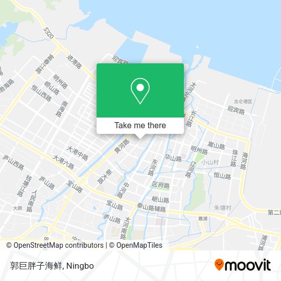 郭巨胖子海鲜 map