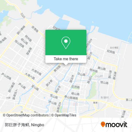 郭巨胖子海鲜 map