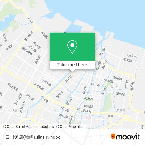 四川饭店(峨嵋山路) map