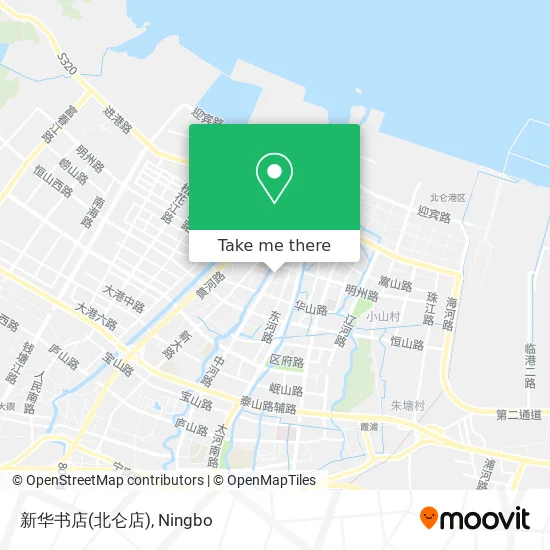 新华书店(北仑店) map