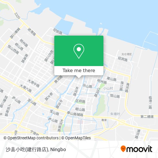 沙县小吃(建行路店) map