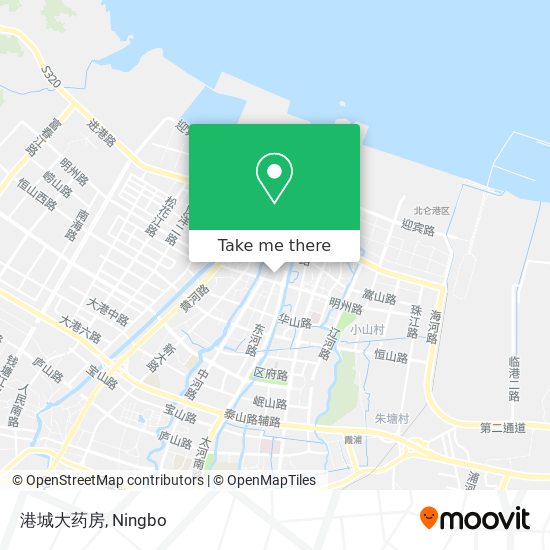 港城大药房 map