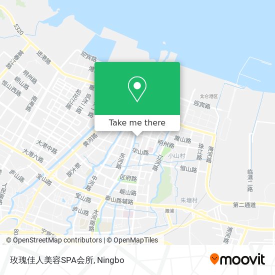 玫瑰佳人美容SPA会所 map