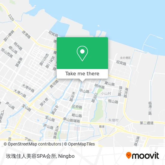 玫瑰佳人美容SPA会所 map