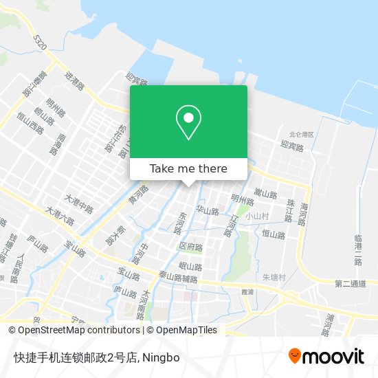 快捷手机连锁邮政2号店 map