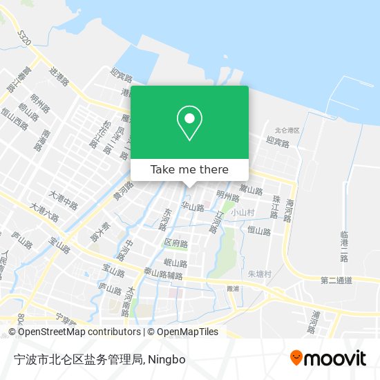 宁波市北仑区盐务管理局 map
