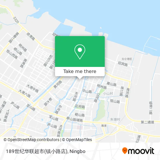 189世纪华联超市(镇小路店) map