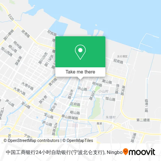 中国工商银行24小时自助银行(宁波北仑支行) map