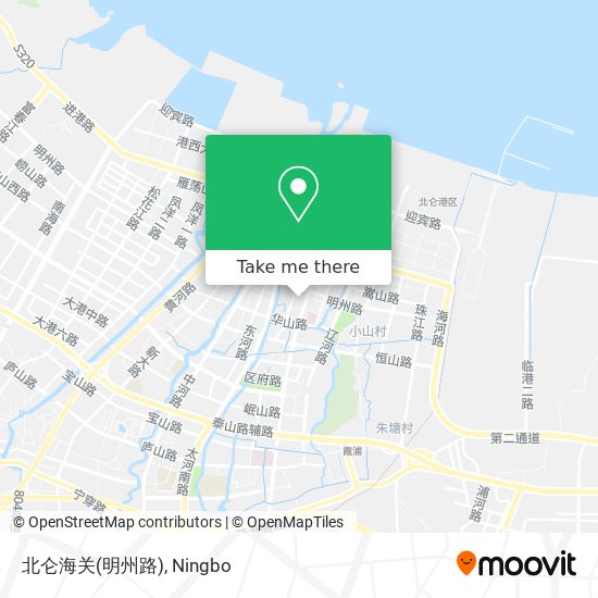 北仑海关(明州路) map