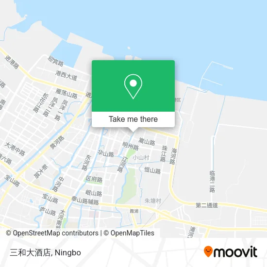 三和大酒店 map