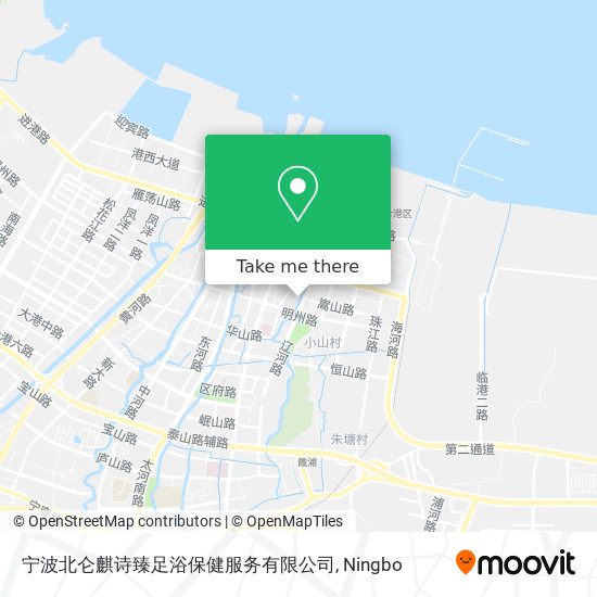 宁波北仑麒诗臻足浴保健服务有限公司 map
