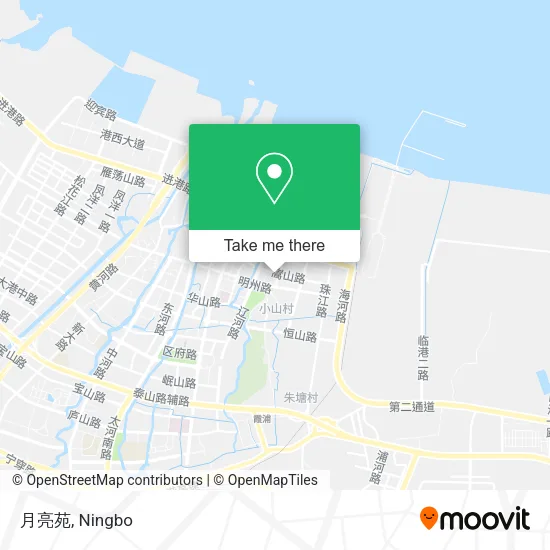 月亮苑 map