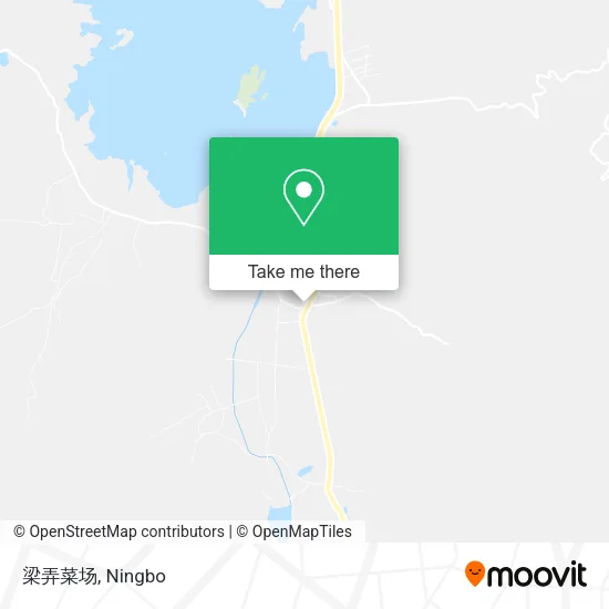 梁弄菜场 map