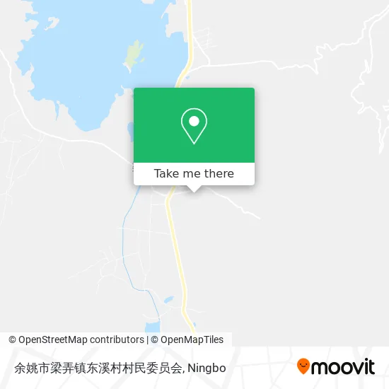 余姚市梁弄镇东溪村村民委员会 map